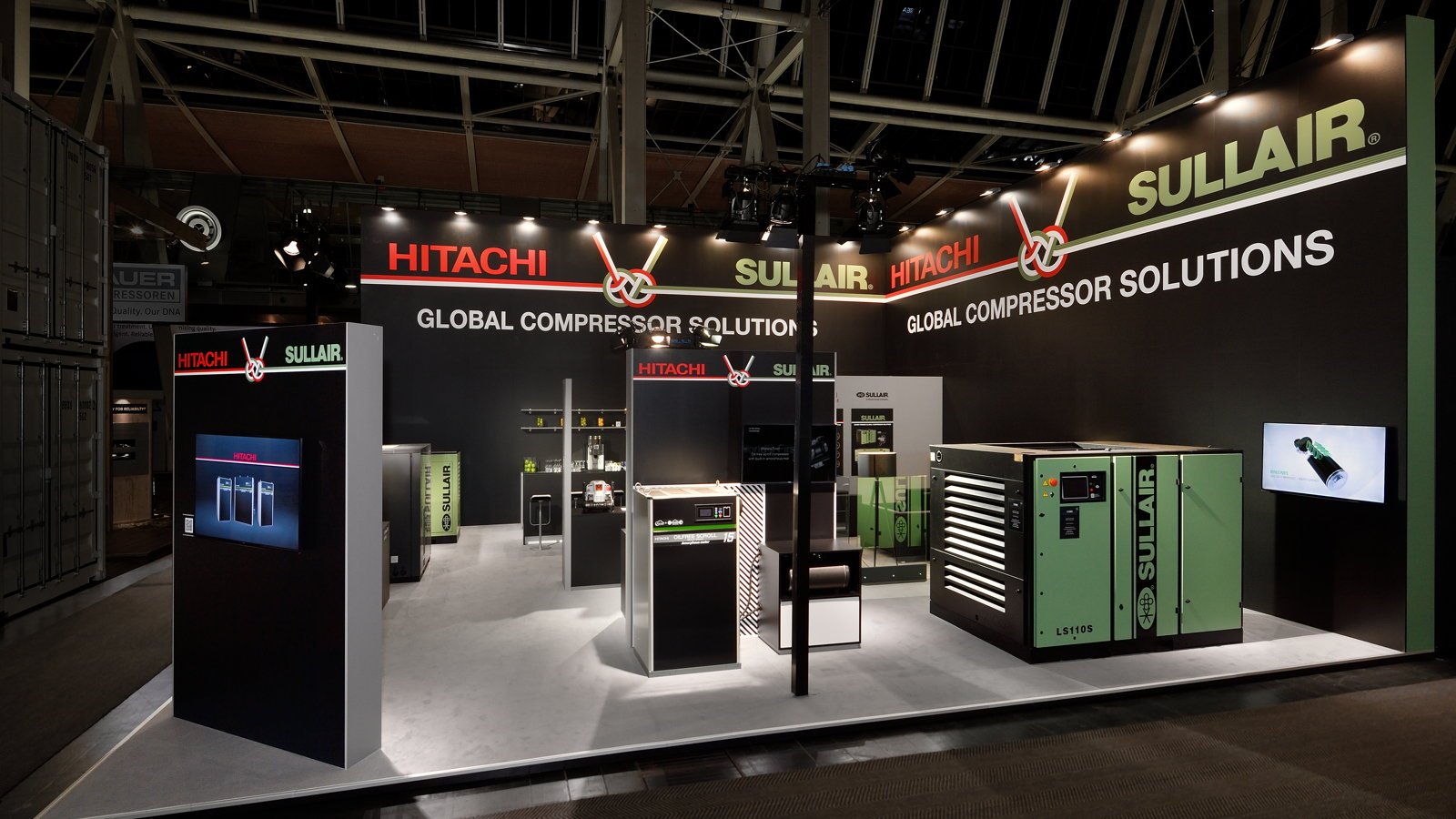 Sullair LLC at ComVac 2019 in Hannover