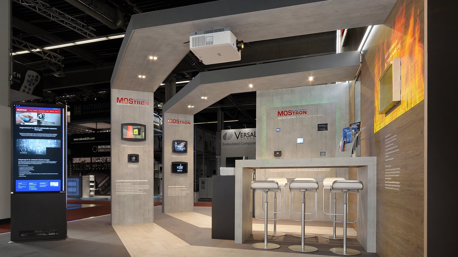 MOStron GmbH at embedded world 2019 in Nuremberg