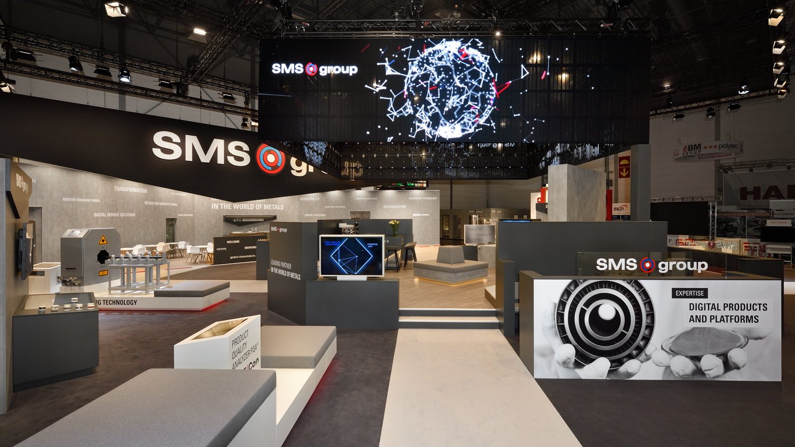 SMS group GmbH at Tube 2018 in Düsseldorf