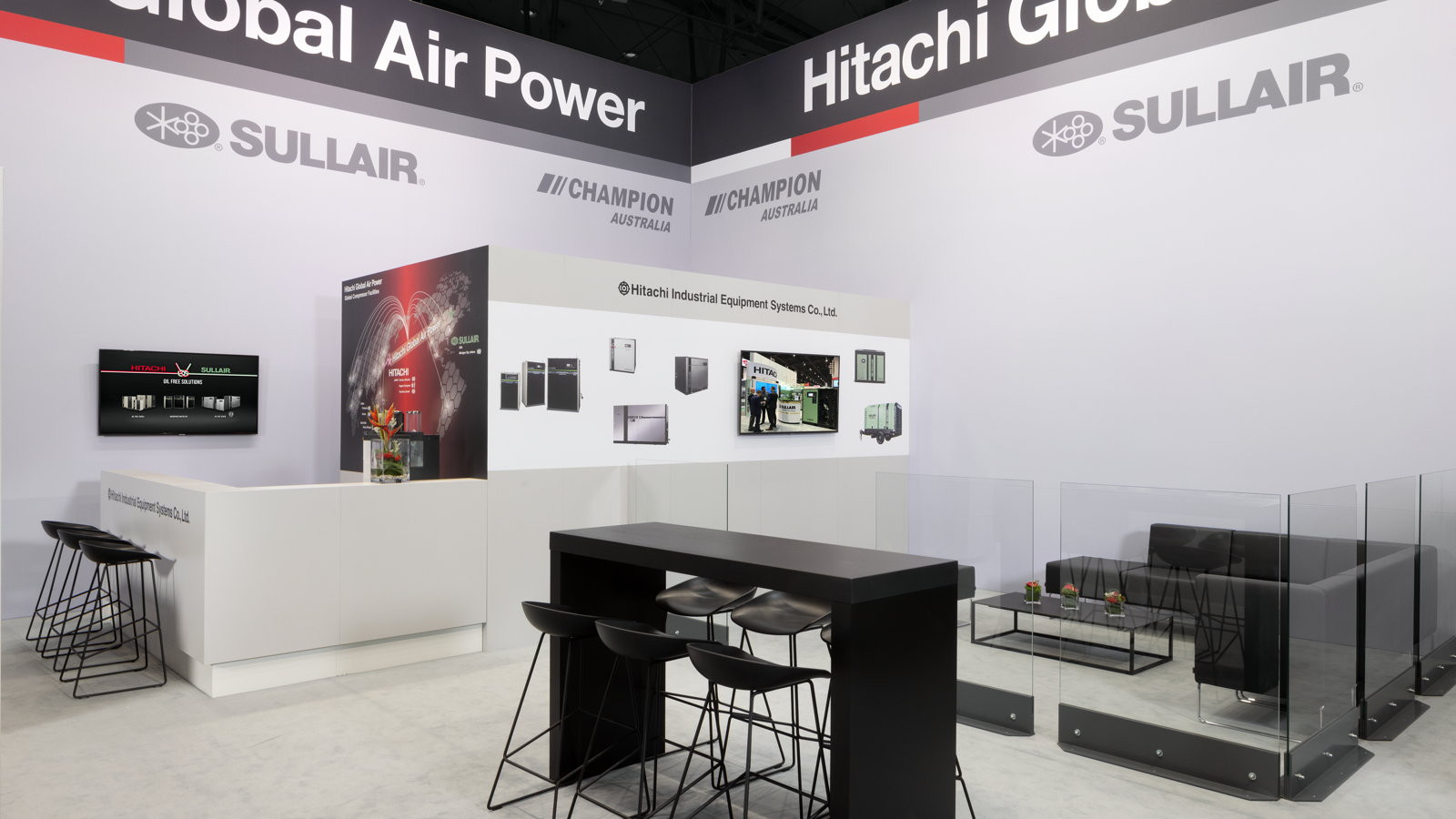 Sullair LLC auf derthe HMI 2023 in Hannover