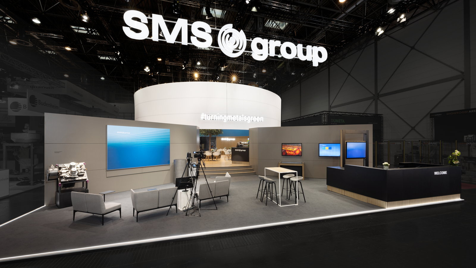 SMS group auf der Tube 2024 in Düsseldorf