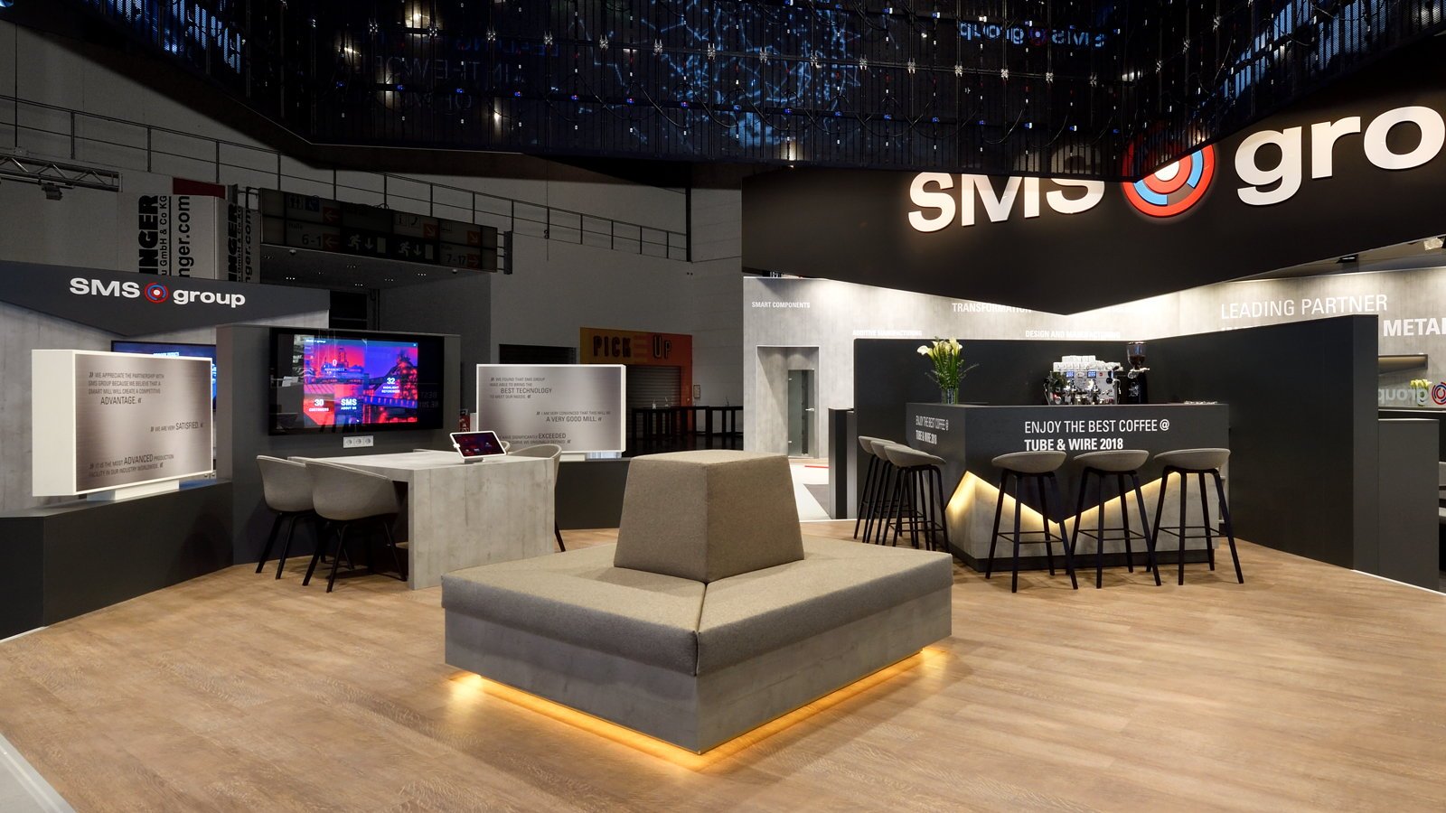 SMS group GmbH at Tube 2018 in Düsseldorf