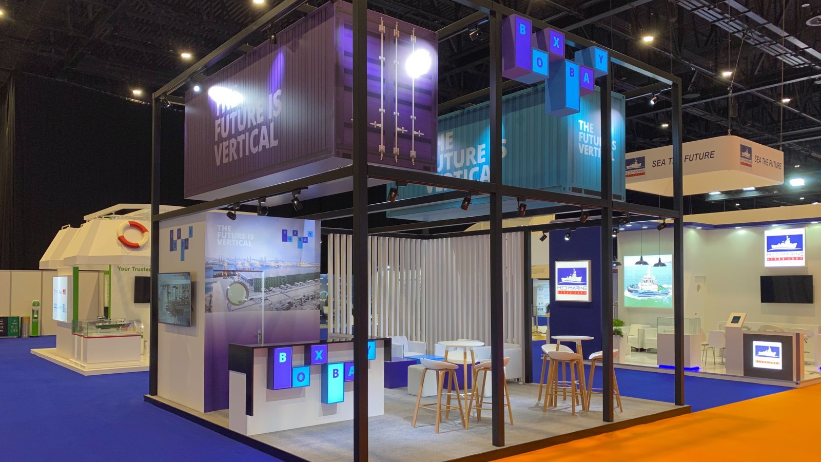 BOXBAY at the Seatrade Maritime Middle East 2021 in Dubai