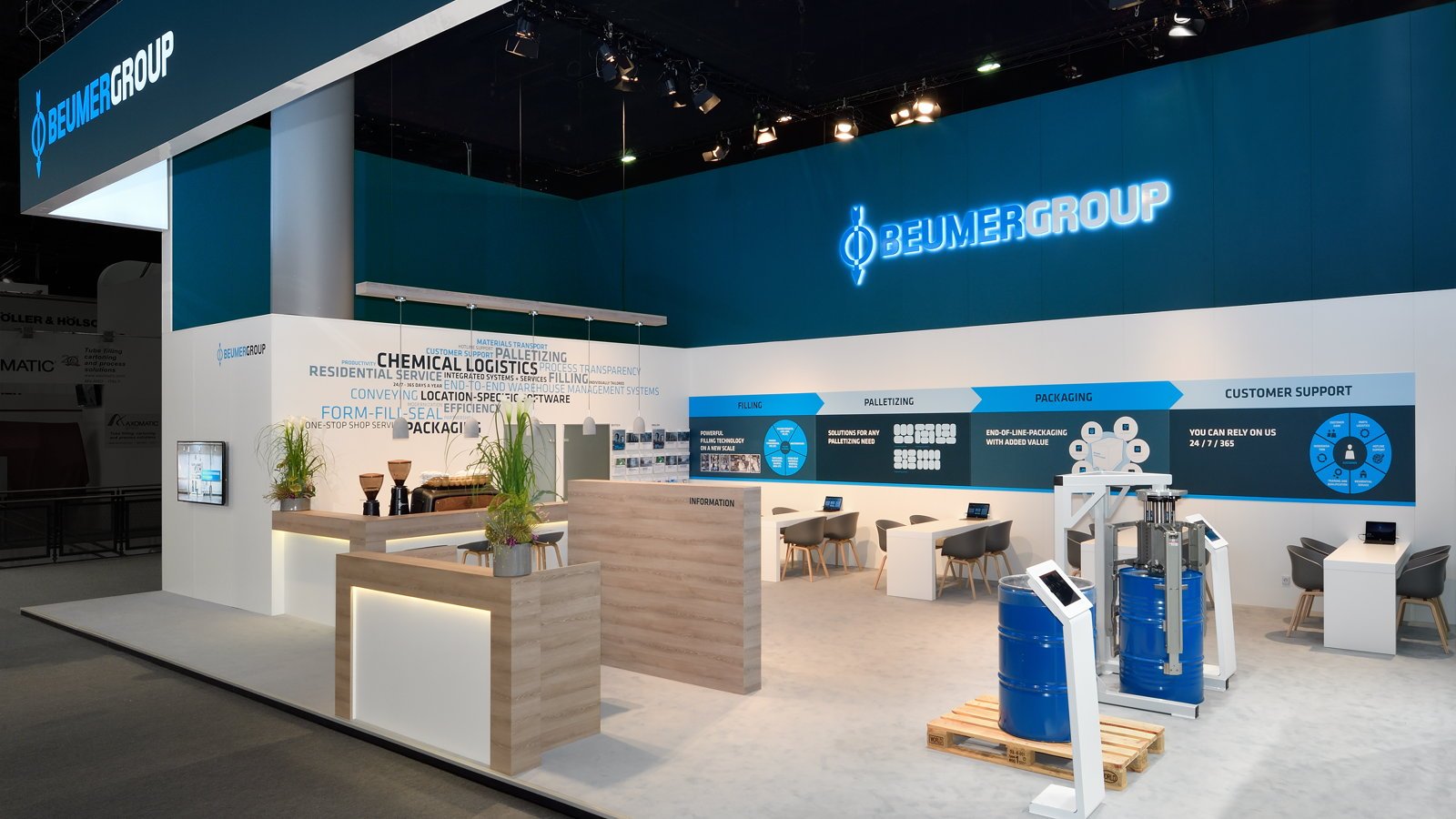 BEUMER Group GmbH & Co. KG at ACHEMA 2018 in Frankfurt am Main