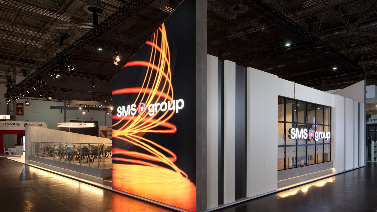 SMS group at the Tube 2022 in Düsseldorf