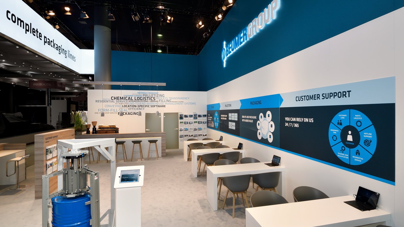 BEUMER Group GmbH & Co. KG at ACHEMA 2018 in Frankfurt am Main