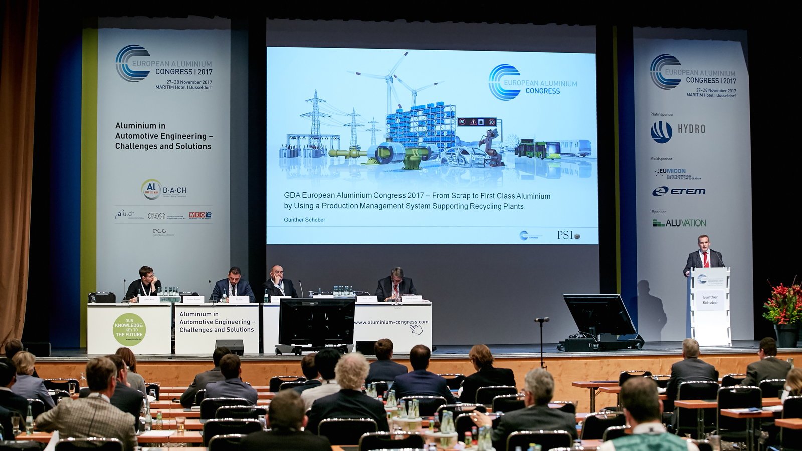 GDA e.V. organized European Aluminium Congress 2017 in Düsseldorf