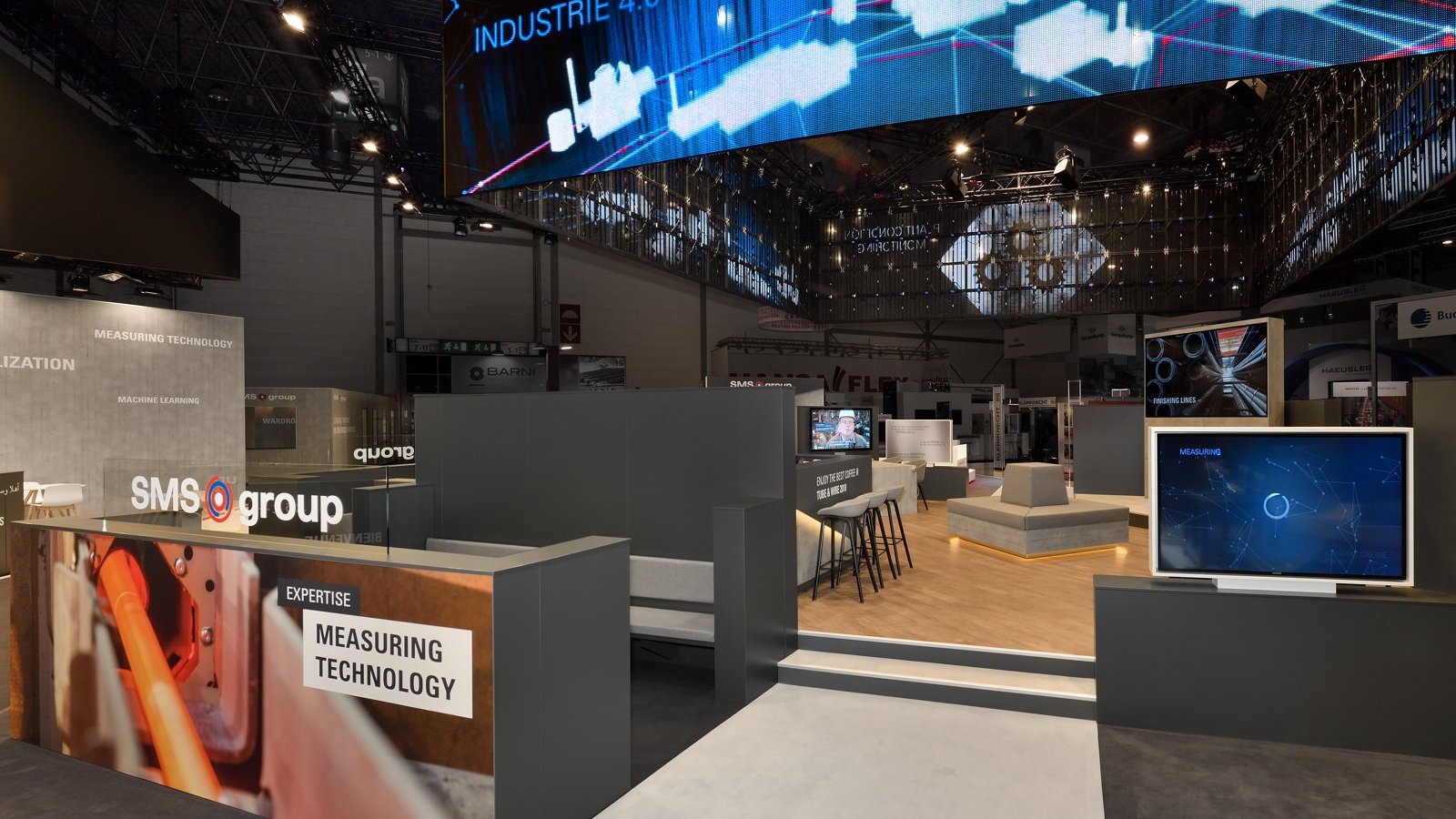 SMS group GmbH at Tube 2018 in Düsseldorf