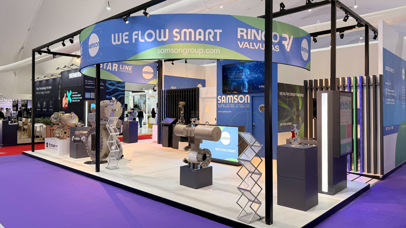 SAMSON auf der ADIPEC 2024 in Abu Dhabi