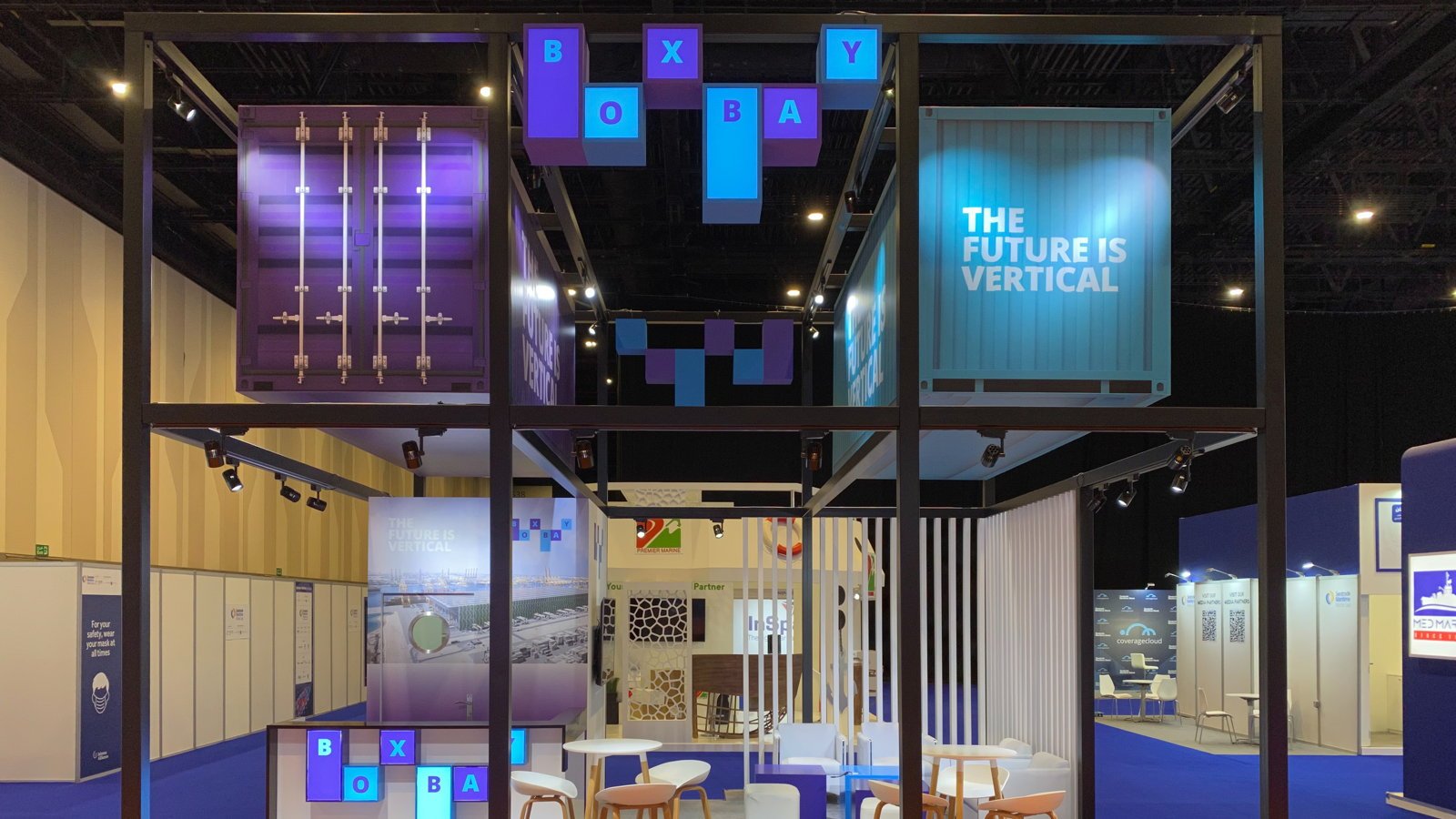 BOXBAY at the Seatrade Maritime Middle East 2021 in Dubai