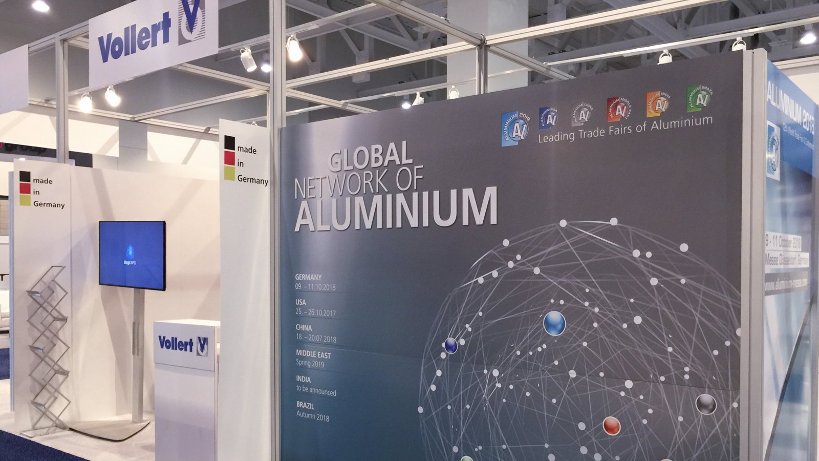 Reed Exhibitions Deutschland GmbH at the ALUMINIUM USA 2017 in Nashville