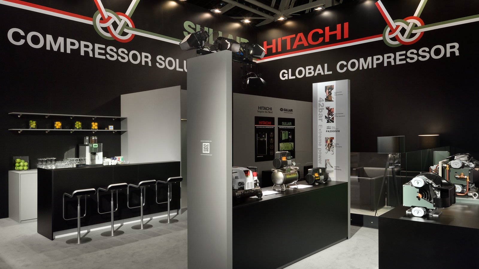 Sullair LLC at ComVac 2019 in Hannover