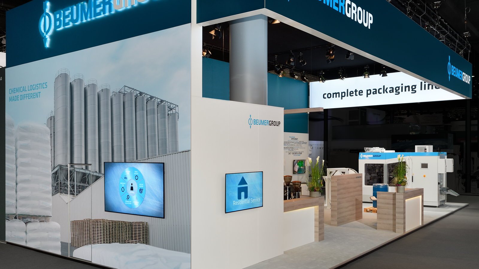 BEUMER Group GmbH & Co. KG at ACHEMA 2018 in Frankfurt am Main