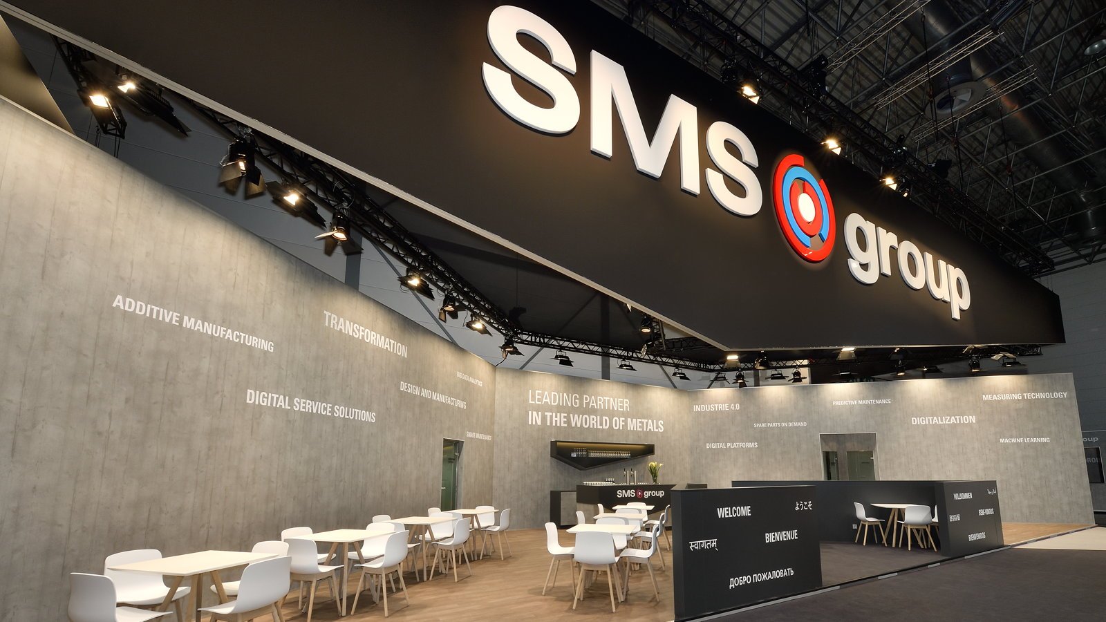 SMS group GmbH at Tube 2018 in Düsseldorf