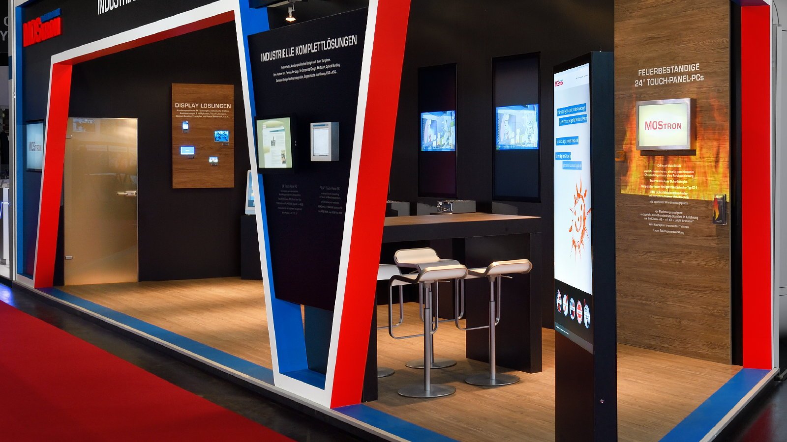 MOStron GmbH at embedded world 2018 in Nuremberg